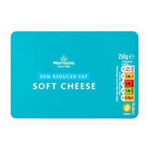 Morrisons 50% Reduced Fat Soft Cheese