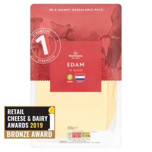 Morrisons Edam Cheese 10 Slices