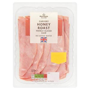 Morrisons Carvery Honey Roast Thinly Sliced Ham