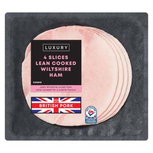 Iceland Luxury Lean Cooked Wiltshire Ham 100g