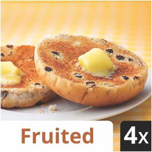 Iceland Fruited Teacakes 4 pack