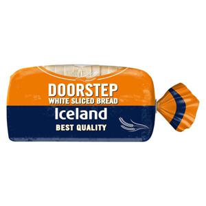 Iceland Doorstep White Sliced Bread 800g