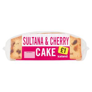 Iceland Sultana & Cherry Cake