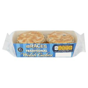 Brace's Family Bread 6 Traditional Welsh Cakes