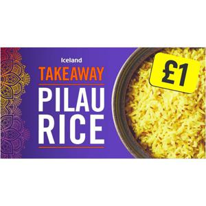 Iceland Pilau Rice 350g