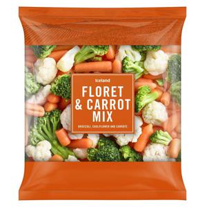 Iceland Floret and Carrot Mix 900g