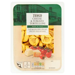 Tesco Cheese & Tomato Tortelloni 300G