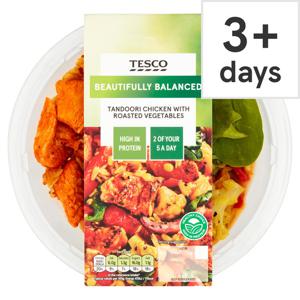 Tesco Tandoori Chicken & Roasted Vegetables 380G