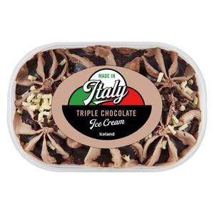 Iceland Triple Chocolate Ice Cream 900ml