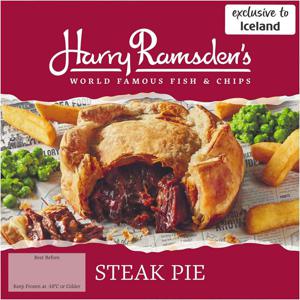 Harry Ramsden's Steak Pie 400g