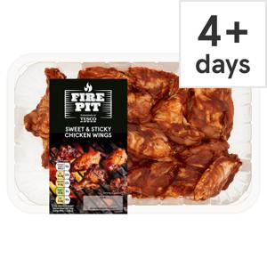 Tesco Sweet & Sticky Bbq Chicken Wings 900G