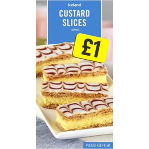 Iceland Custard Slices 210g