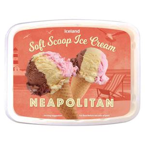 Iceland Neapolitan Ice Cream 2litres