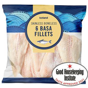 Iceland 6 Basa Fillets 625g