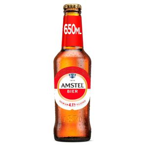 Amstel Lager Beer 650ml Bottle