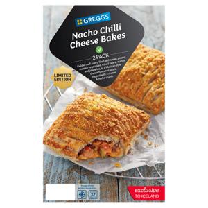 Greggs Limited Edition 2 Nacho Chilli Cheese Bake 318g