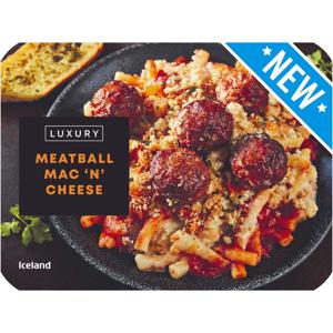 Iceland Luxury Meatball Mac ‘n’ Cheese 450g