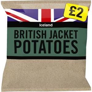 Iceland British Jacket Potatoes 2.5kg