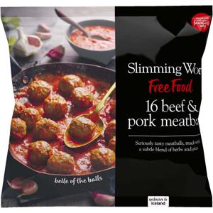 Slimming World 16 Beef and Pork Meatballs 320g