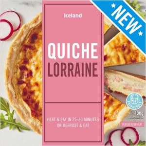 Iceland Quiche Lorraine 400g