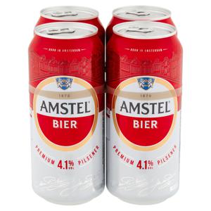 Amstel Lager Beer 4 x 440ml Cans