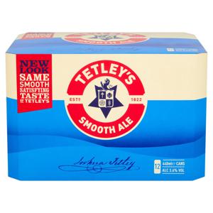 Tetley's Smooth Ale Beer 12 x 440ml