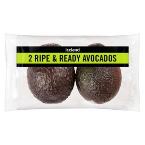 Iceland 2 Ripe & Ready Avocados