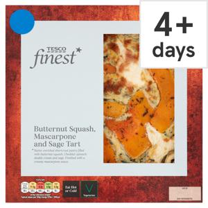 Tesco Finest Butternut Squash , Mascarpone & Sage Quiche 400G