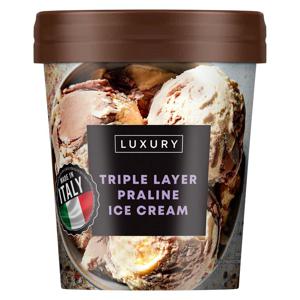 Iceland Luxury Triple Layer Praline Ice Cream 600ml