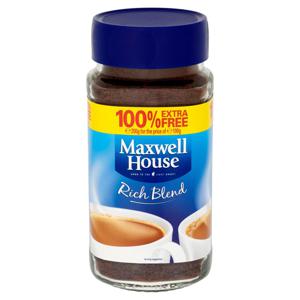 Maxwell House Rich Blend Instant Coffee 200g