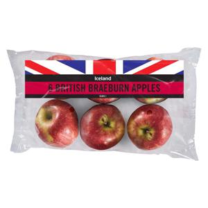 Iceland 6 Braeburn Apples