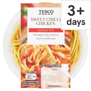 Tesco Snack Pot Sweet Chilli Chicken Noodles 280G