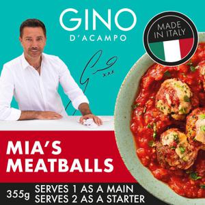 Gino D'Acampo Mia's Meatballs 355g