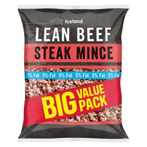 Iceland Lean Steak Mince 850g