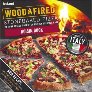 Iceland Stonebaked Hoisin Duck Pizza 368g