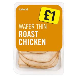 Iceland Wafer Thin Roast Chicken 160g