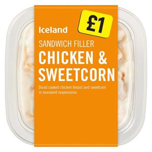 Iceland Sandwich Filler Chicken & Sweetcorn 200g