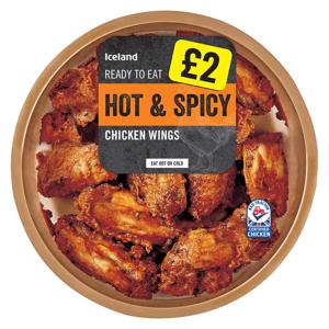 Iceland Hot and Spicy Chicken Wings 370g