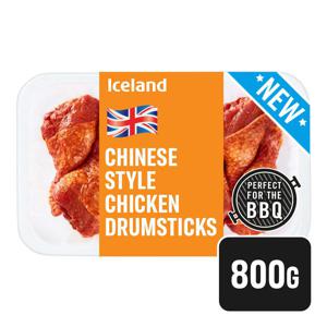 Iceland Fresh British Chinese Style Chicken Drumsticks 800g