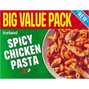 Iceland Spicy Chicken Pasta 450g