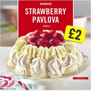 Iceland Strawberry Pavlova 310g