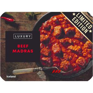 Iceland Luxury Beef Madras 400g