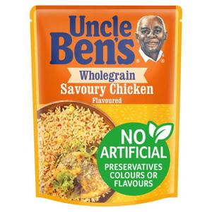 Uncle Bens Express Rice Wholegrain Savoury Chicken 250G