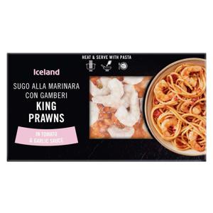 Iceland King Prawns in Tomato and Garlic Sauce 300g