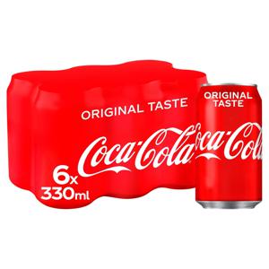 Coca-Cola Original Taste 6 x 330ml