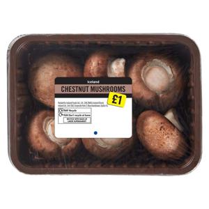 Iceland Chestnut Mushrooms 250g