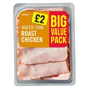 Iceland Wafer Thin Roast Chicken 350g