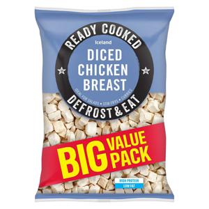 Iceland Diced Chicken Breast 2.1kg