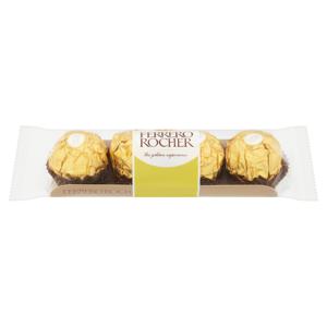 Ferrero Rocher Chocolate Pralines Treat Pack 4 Pieces (50g)