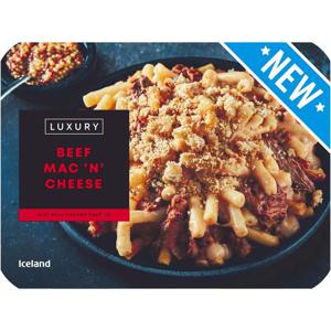 Iceland Luxury Beef Mac ‘n’ Cheese 450g